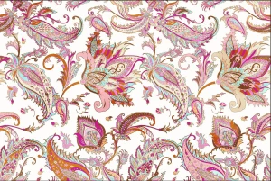 Satyna Armani cukierkowe paisley