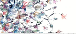 Marchiano z elastanem border akwarele