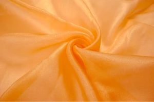 Organza kryształek 150cm pomarańczowa
